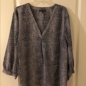 Violet & Claire animal print blouse